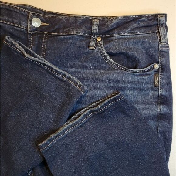 SILVER Jeans Suki Straight Women's Plus Size 24 - Picture 10 of 11